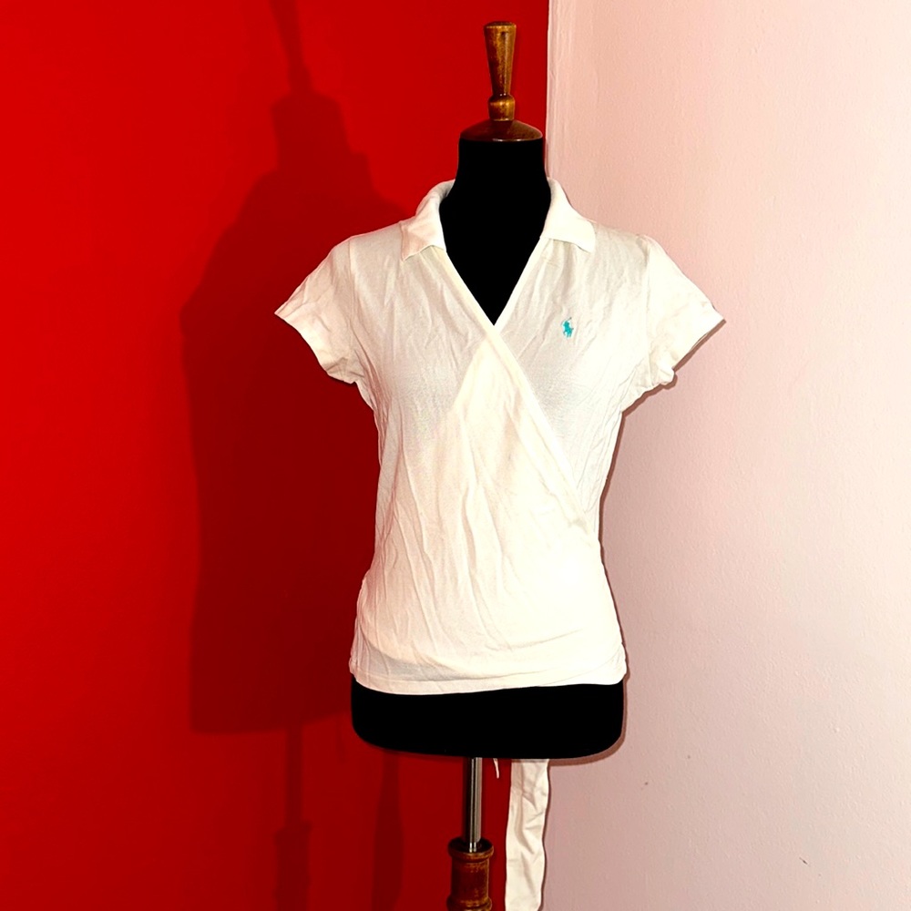 Ralph Lauren vintage summer wrap top